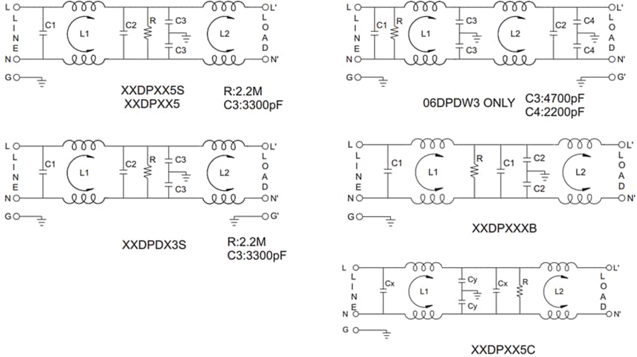 Delta Electronics / Power DP Switching Transient Filters